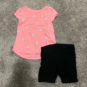 Cat and Jack baby girl outfit